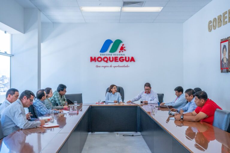 GORE Moquegua y Southern Perú coordinan acciones para acelerar obra del colegio Manuel C. de la Torre