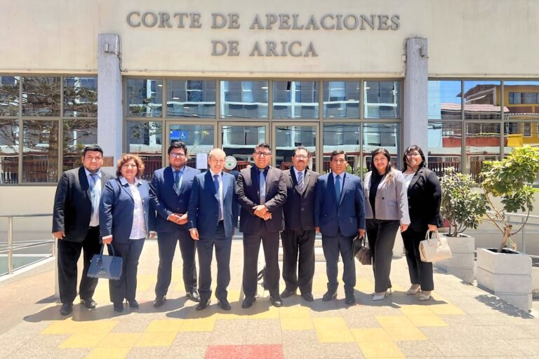 Servidores judiciales de Moquegua conocen experiencia de justicia laboral chilena en pasantía internacional